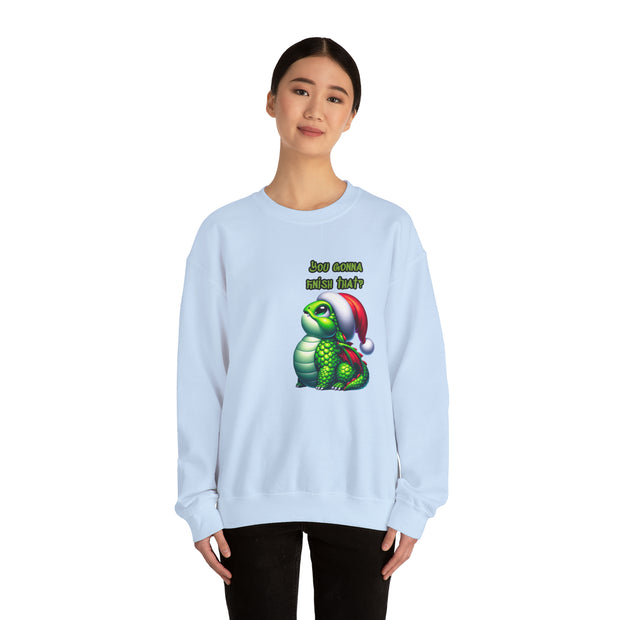 Christmas dragon Unisex Heavy Blend™ Crewneck Sweatshirt