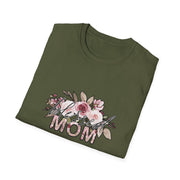 Mom Flowers Unisex Softstyle T-Shirt