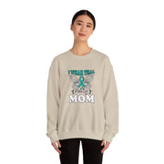 Teal for Mom Unisex Heavy Blend™ Crewneck Sweatshirt