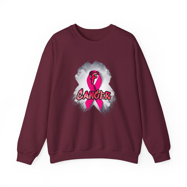 F Cancer Unisex Heavy Blend™ Crewneck Sweatshirt