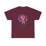 Anime Female Demon Unisex Heavy Cotton Tee