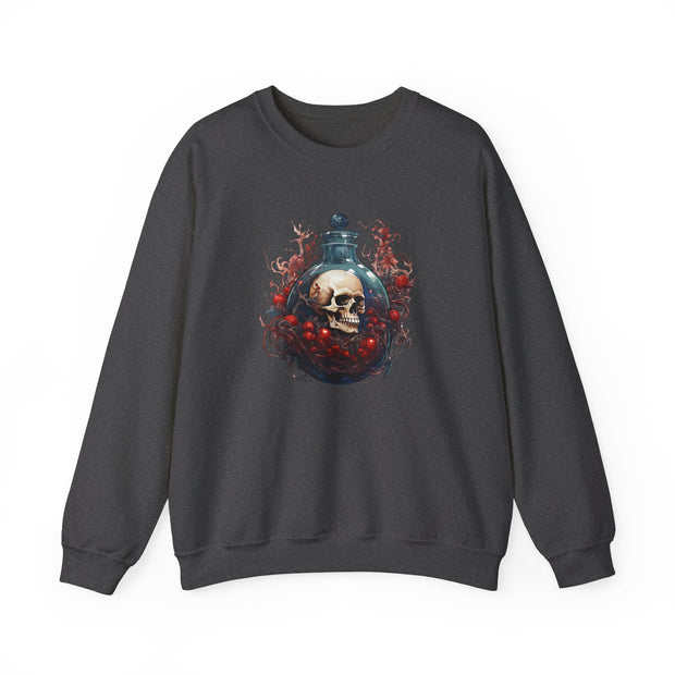 Bottled Skull Unisex Heavy Blend™ Crewneck Sweatshirt