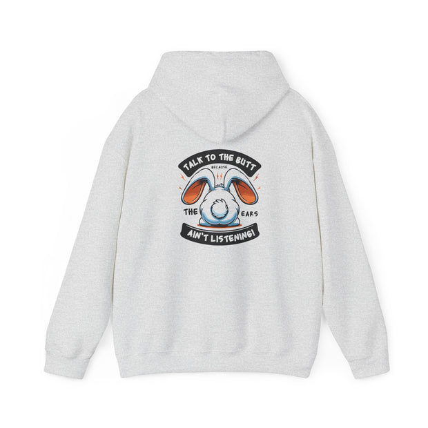 Talk to the Butt Unisex Heavy Blend™ Hooded Sweatshirt