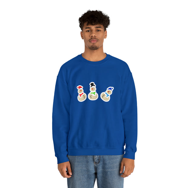 Snowmen Unisex Heavy Blend™ Crewneck Sweatshirt