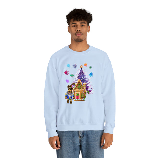 Gnome Nutcracker Unisex Heavy Blend™ Crewneck Sweatshirt