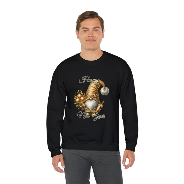 Gnome New Year Unisex Heavy Blend™ Crewneck Sweatshirt