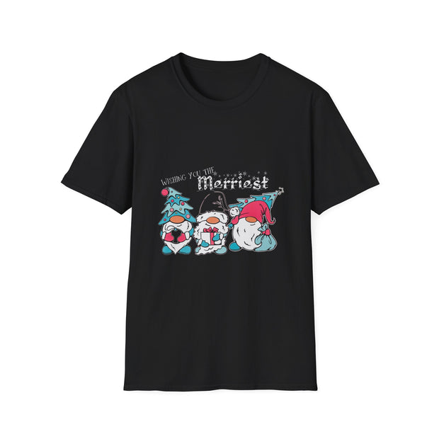 Gnome Christmas Unisex Softstyle T-Shirt