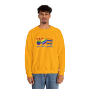 Peace Love Equality Unisex Heavy Blend™ Crewneck Sweatshirt