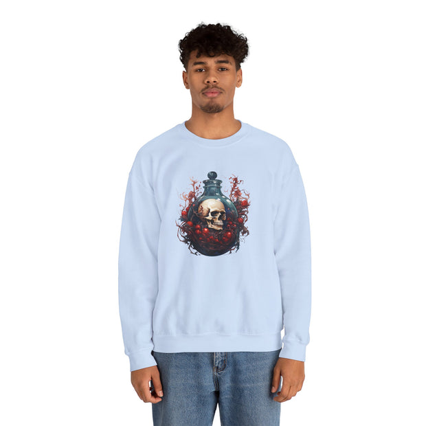 Bottled Skull Unisex Heavy Blend™ Crewneck Sweatshirt