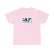 Ovarian Cancer Support Squad Unisex Heavy Cotton Tee