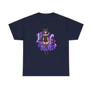 Anime Female Demon Unisex Heavy Cotton Tee