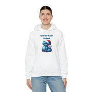 Christmas Dragon Unisex Heavy Blend™ Hooded Sweatshirt