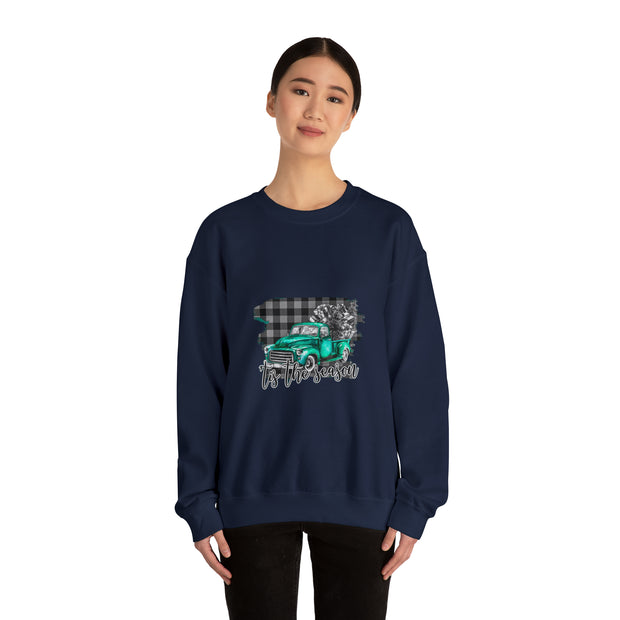 Christmas truck Unisex Heavy Blend™ Crewneck Sweatshirt