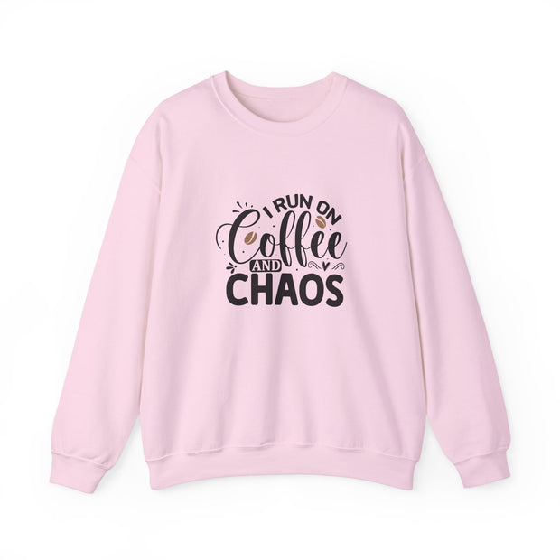 Coffee and Chaos Unisex Heavy Blend™ Crewneck Sweatshirt