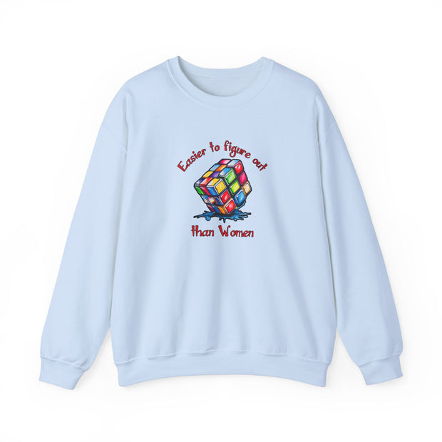Rubik Cube Unisex Heavy Blend™ Crewneck Sweatshirt