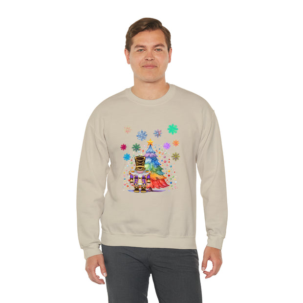 Gnome Nutcracker Unisex Heavy Blend™ Crewneck Sweatshirt