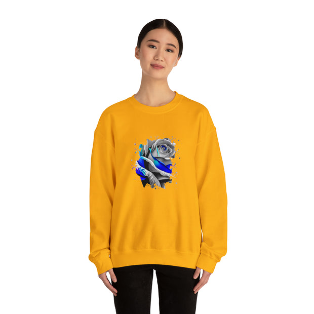 Rose Unisex Heavy Blend™ Crewneck Sweatshirt