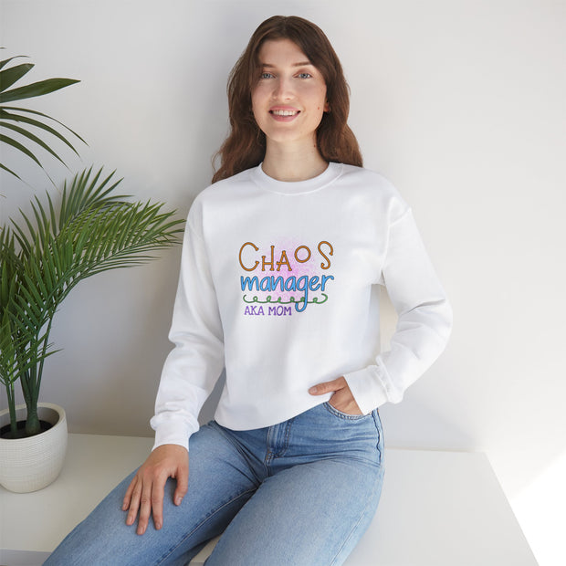 Chaos Manager Unisex Heavy Blend™ Crewneck Sweatshirt