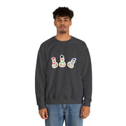 Snowmen Unisex Heavy Blend™ Crewneck Sweatshirt