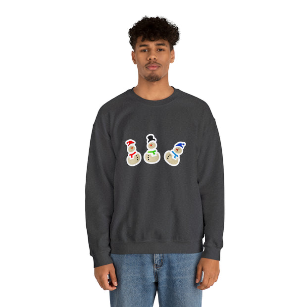 Snowmen Unisex Heavy Blend™ Crewneck Sweatshirt
