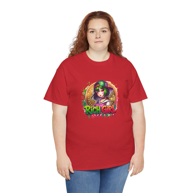 Graffiti Anime Girls Unisex Heavy Cotton Tee