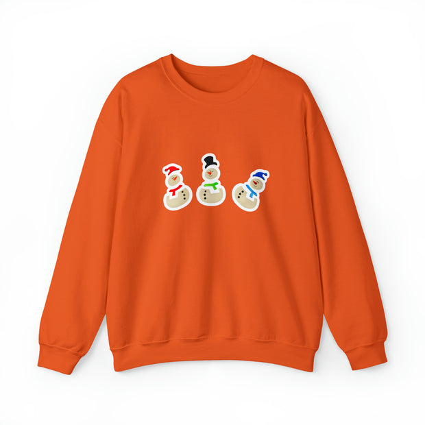 Snowmen Unisex Heavy Blend™ Crewneck Sweatshirt