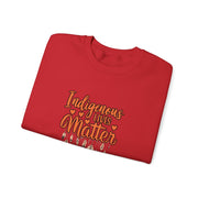 Indigenous Lives Matter Unisex Heavy Blend™ Crewneck Sweatshirt