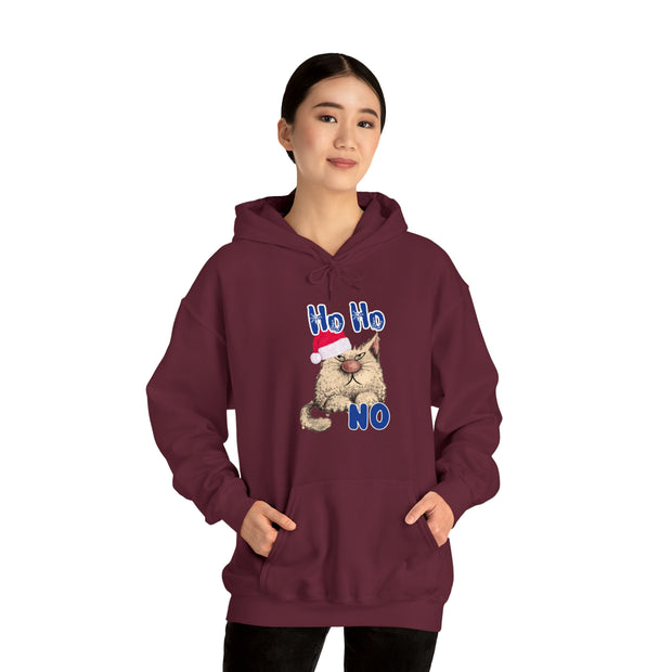 Christmas cat Unisex Heavy Blend™ Hooded Sweatshirt
