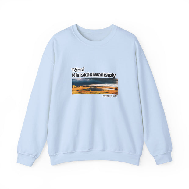 Tánsi Cree Saskatchewan Unisex Heavy Blend™ Crewneck Sweatshirt