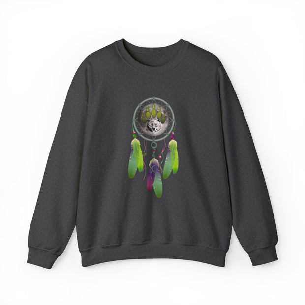 Bear Dream Catcher Unisex Heavy Blend™ Crewneck Sweatshirt