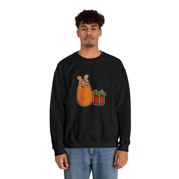 Christmas cat Unisex Heavy Blend™ Crewneck Sweatshirt