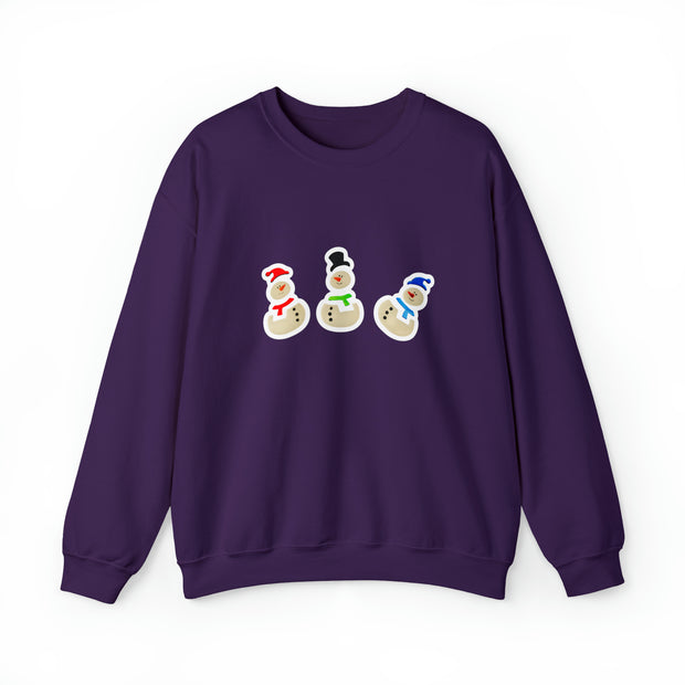 Snowmen Unisex Heavy Blend™ Crewneck Sweatshirt