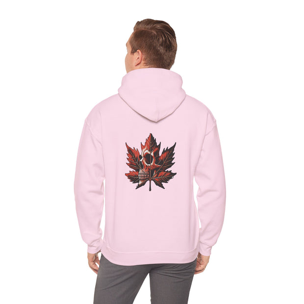 Maple Leaf Skull Unisex Heavy Blend™ Hooded Sweatshirt