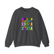 Support the Fight Unisex Heavy Blend™ Crewneck Sweatshirt