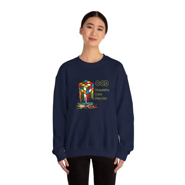 Rubik Cube Unisex Heavy Blend™ Crewneck Sweatshirt