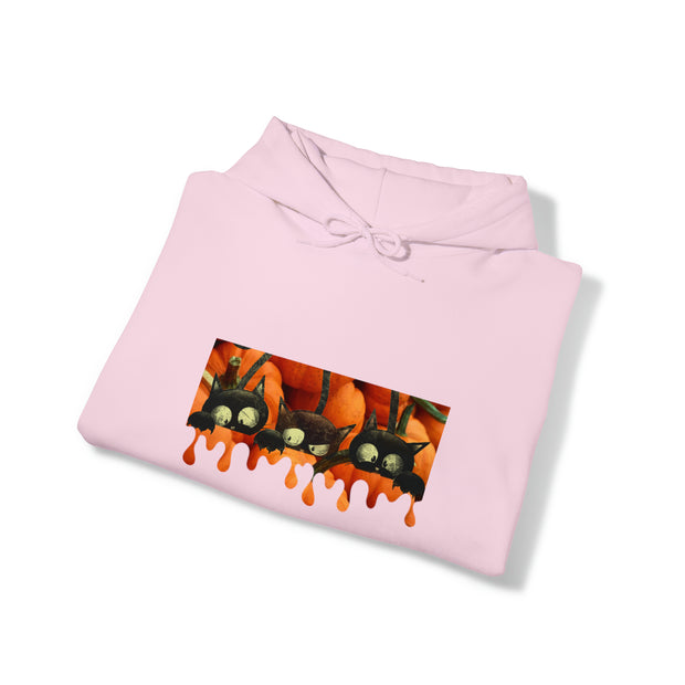 Pumpkin cats Unisex Heavy Blend™ Hooded Sweatshirt