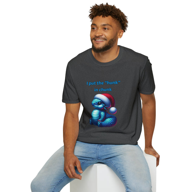 Christmas dragon Unisex Softstyle T-Shirt