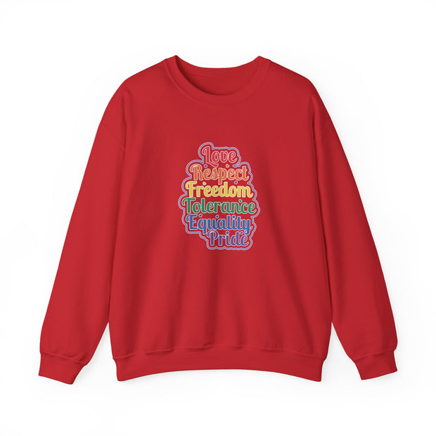 Love Respect Freedom Unisex Heavy Blend™ Crewneck Sweatshirt