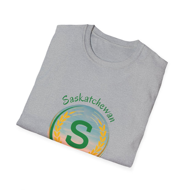 Saskatchewan Born & Raised Unisex Softstyle T-Shirt