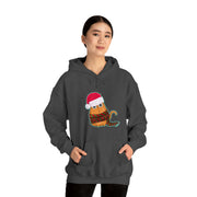 Christmas cat Unisex Heavy Blend™ Hooded Sweatshirt