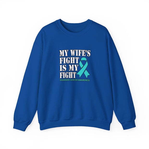 My Wife’s Fight Unisex Heavy Blend™ Crewneck Sweatshirt