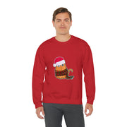 Christmas cat Unisex Heavy Blend™ Crewneck Sweatshirt
