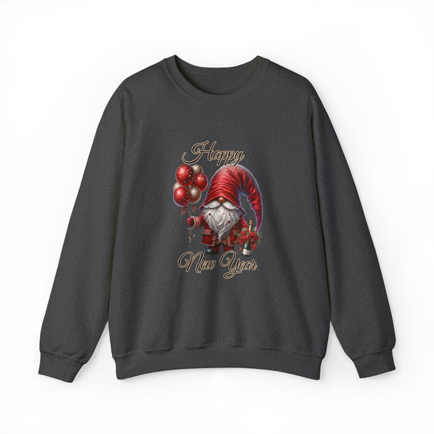 Gnome New Year Unisex Heavy Blend™ Crewneck Sweatshirt