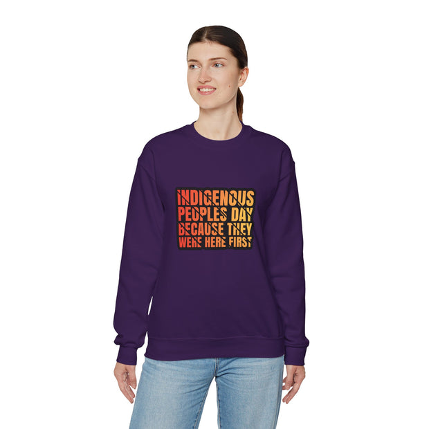 Indigenous Peoples Day Unisex Heavy Blend™ Crewneck Sweatshirt
