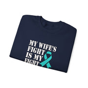 My Wife’s Fight Unisex Heavy Blend™ Crewneck Sweatshirt