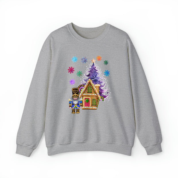 Gnome Nutcracker Unisex Heavy Blend™ Crewneck Sweatshirt