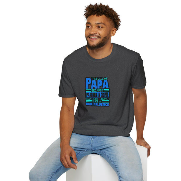 Papa Unisex Softstyle T-Shirt