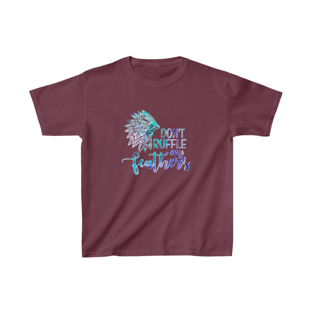 Don’t Ruffle My Feathers Kids Heavy Cotton™ Tee