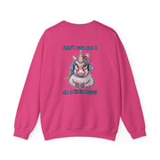 Busy Gaming Unicorn Unisex Heavy Blend™ Crewneck Sweatshirt
