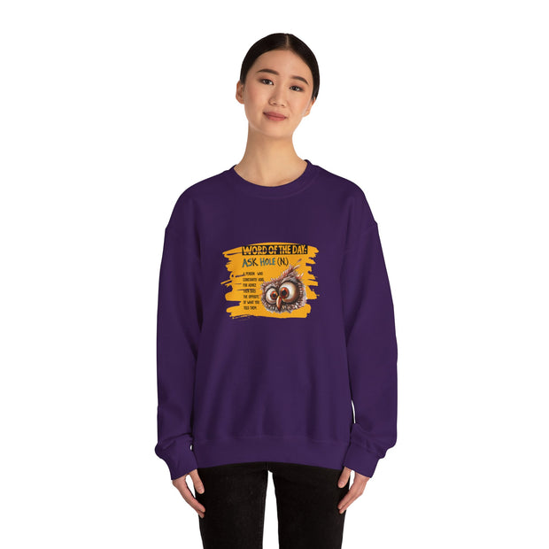Word of the Day Unisex Heavy Blend™ Crewneck Sweatshirt